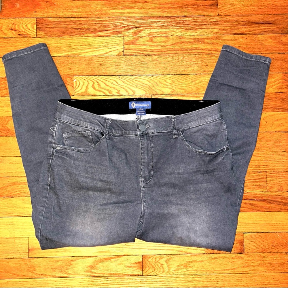 Grey Democracy Jeans - 18W